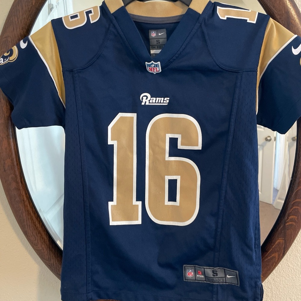 NFL Nike Los Angeles Rams Goff  16 Jersey Youth Size 8 Small